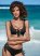 Venus Grommet Bralette Top Bikini - Black Beauty
