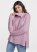 Venus VENUS | Zipper Detail Sweater in Pink