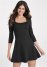 Venus Plus Size Fit And Flare Dress