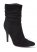 Venus Slouchy Pointed Toe Booties in Black