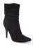 Venus Slouchy Pointed Toe Booties in Black