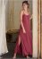 Venus Heathered Burgundy TANK NIGHTGOWN