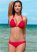 Venus Goddess Enhancer Push-Up Top Bikini - Red Hot