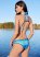 Venus Cheeky Stitch Bottom Bikini - Seascape