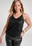 Venus Plus Size Sequin Tank Top