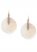 Venus Mother Of Pearl Earrings in Beige