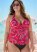 Venus Plus Size Julie Halter Tankini Top Bikini - Vivid Florals