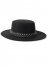 Venus Stud-Embellished Hat in Black