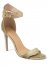 Venus Velvet Embellished Heels in Nude