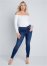 Venus Plus Size Slim Jeans in Dark Wash