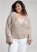 Venus Plus Size Allover Sequin Surplice Top