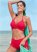 Venus Adjustable Side Swim Short Bikini - Red Hot