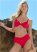 Venus Sally Mid-Rise Bottom Bikini - Red Hot