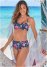 Venus Adjustable Mid-Rise Bottom Bikini - Floral Drop