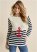 Venus VENUS | Anchor Crew Neck Sweater in White Multi