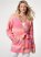 Venus VENUS | Pink Tie Dye Cardigan in Pink Multi