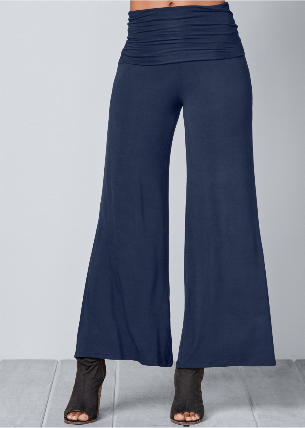 Venus Navy EASY FOLDOVER PANTS