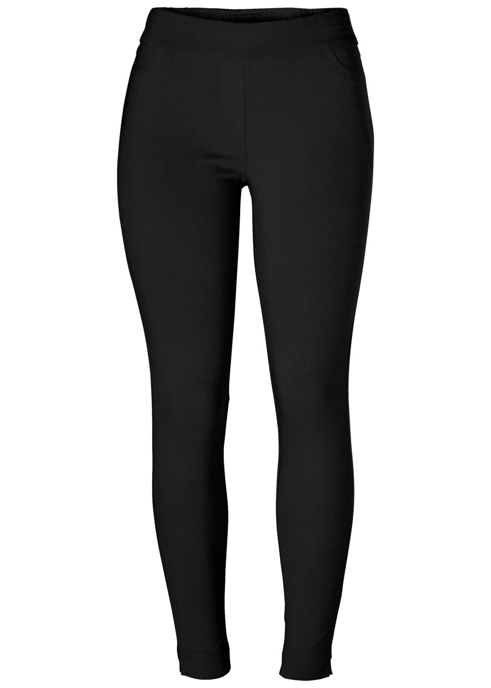 Venus Black MID-RISE SLIMMING STRETCH JEGGINGS