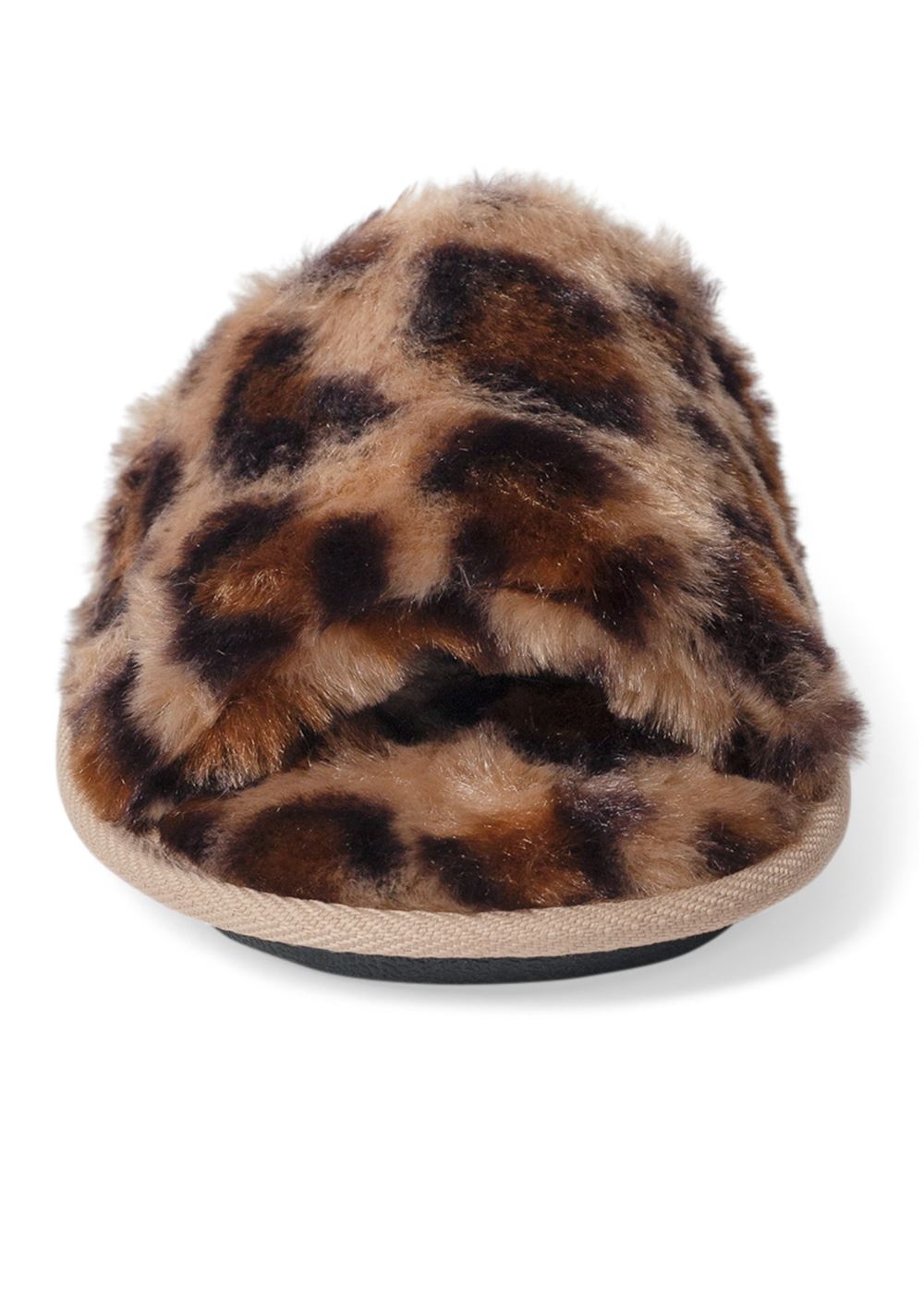 Venus Slide Slippers in Brown Multi