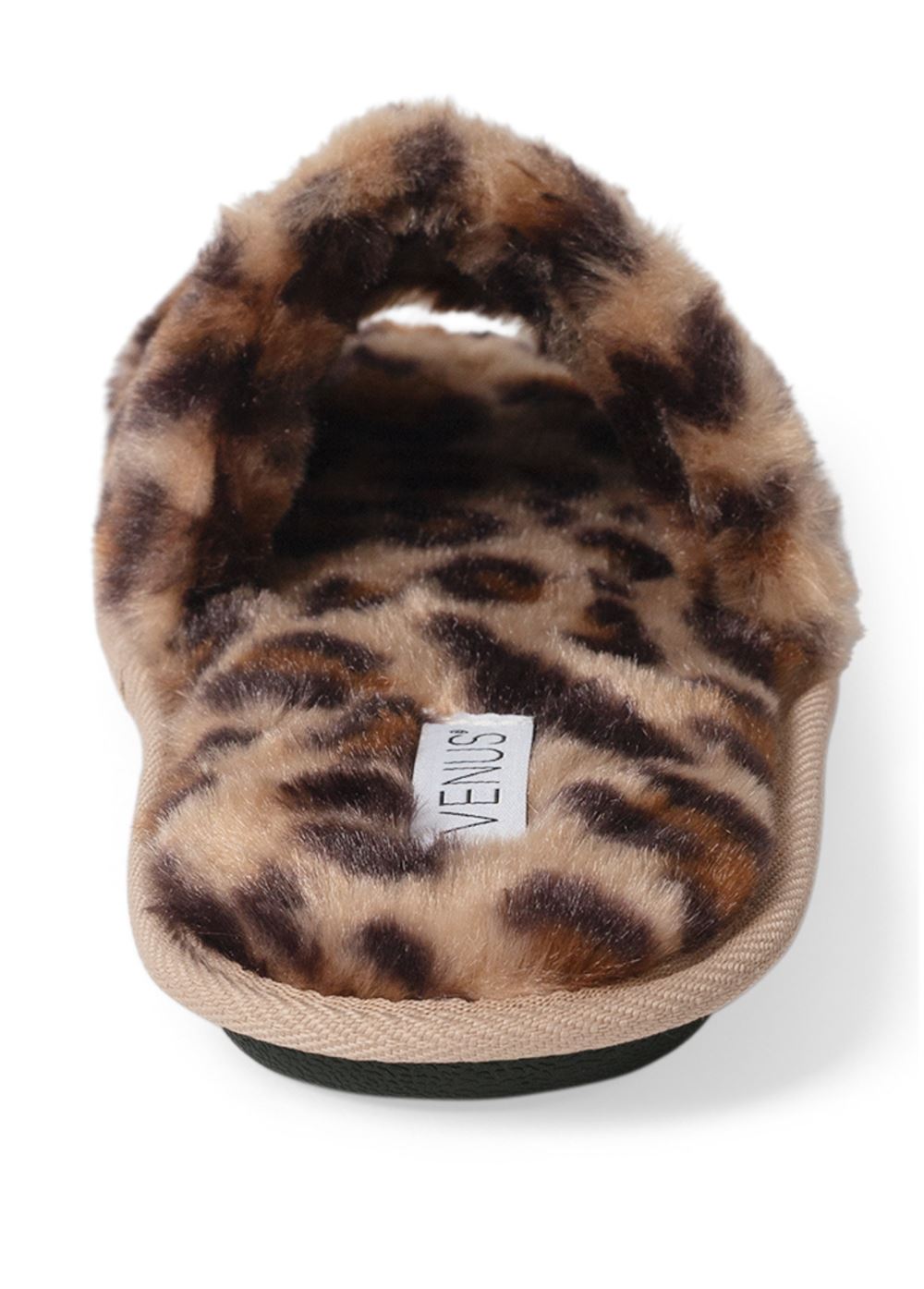 Venus Slide Slippers in Brown Multi