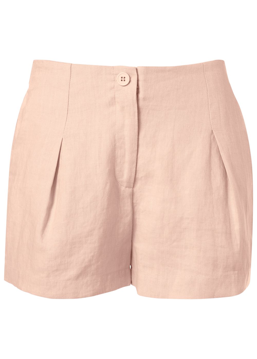 Venus Light Pink LINEN SHORTS