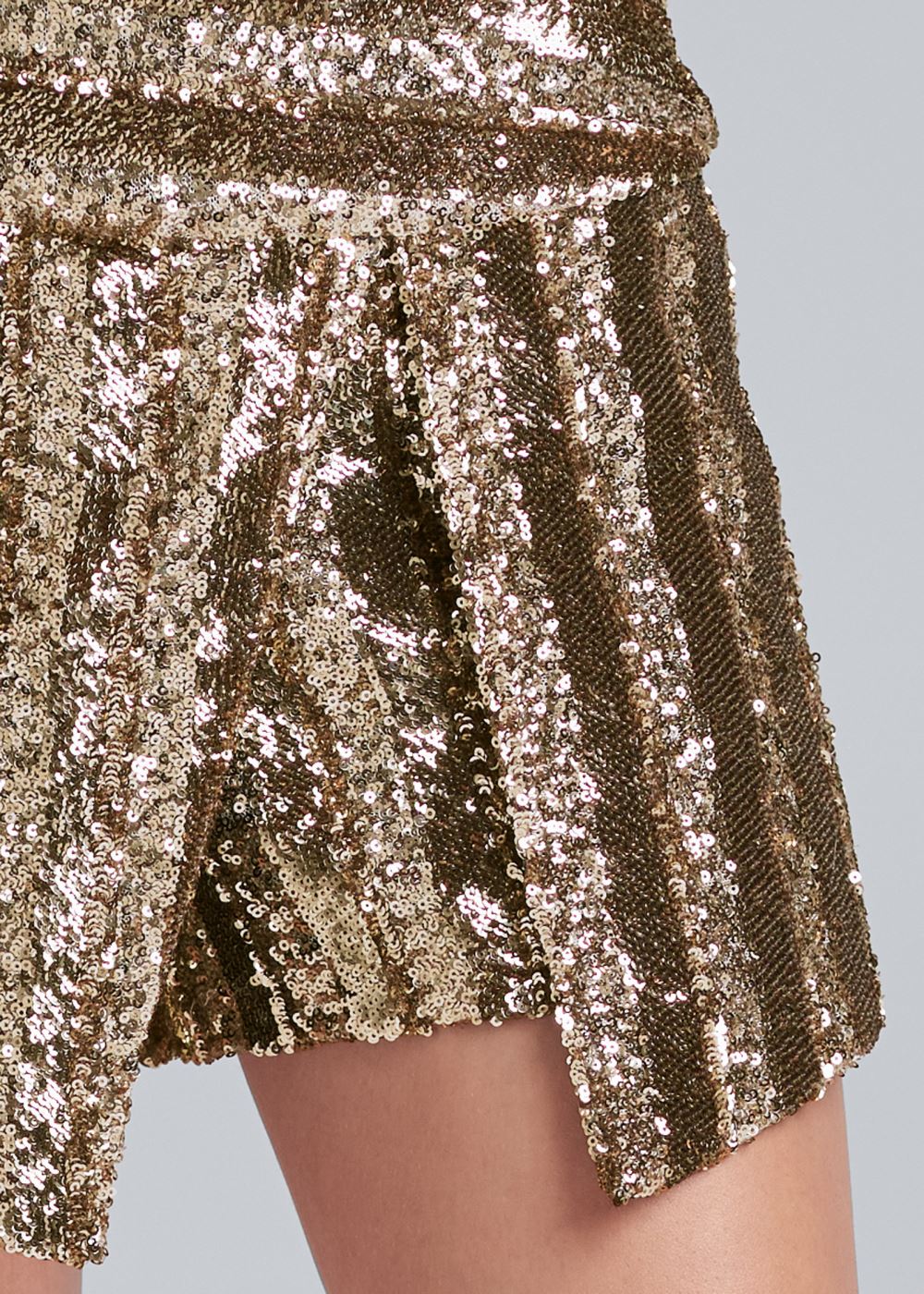 Venus Gold ALLOVER SEQUIN SKORT