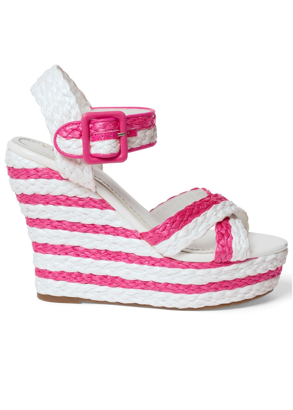 Venus Jess Wedges in Coral
