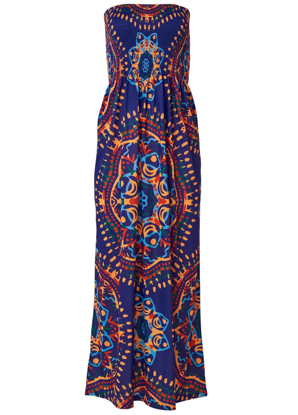 Venus Maxi Dress - Navy Multi