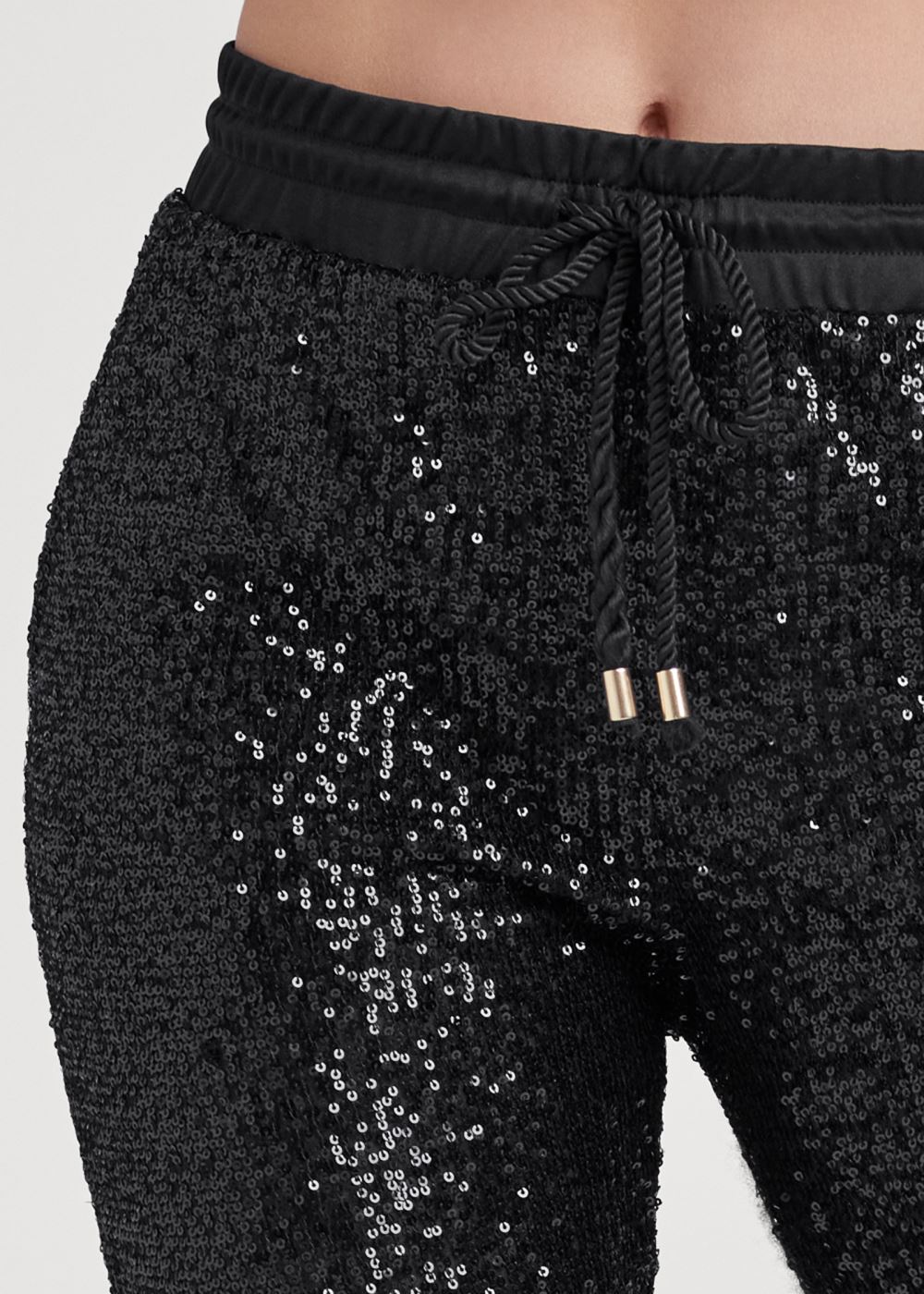 Venus Black SEQUIN JOGGER PANTS