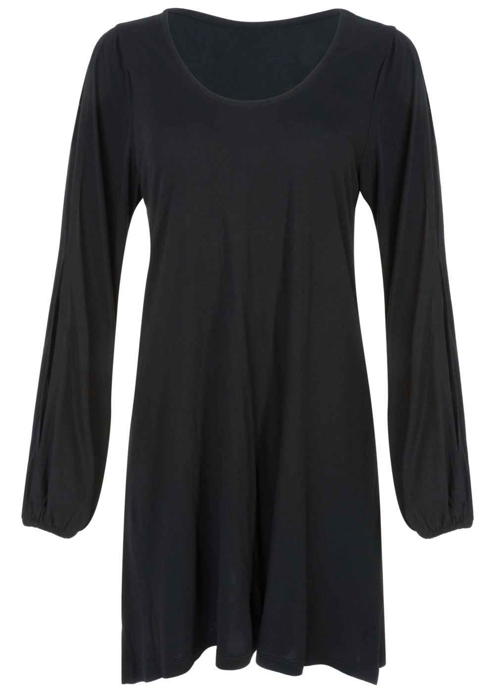 Venus Sleeve Detail Dress - Black