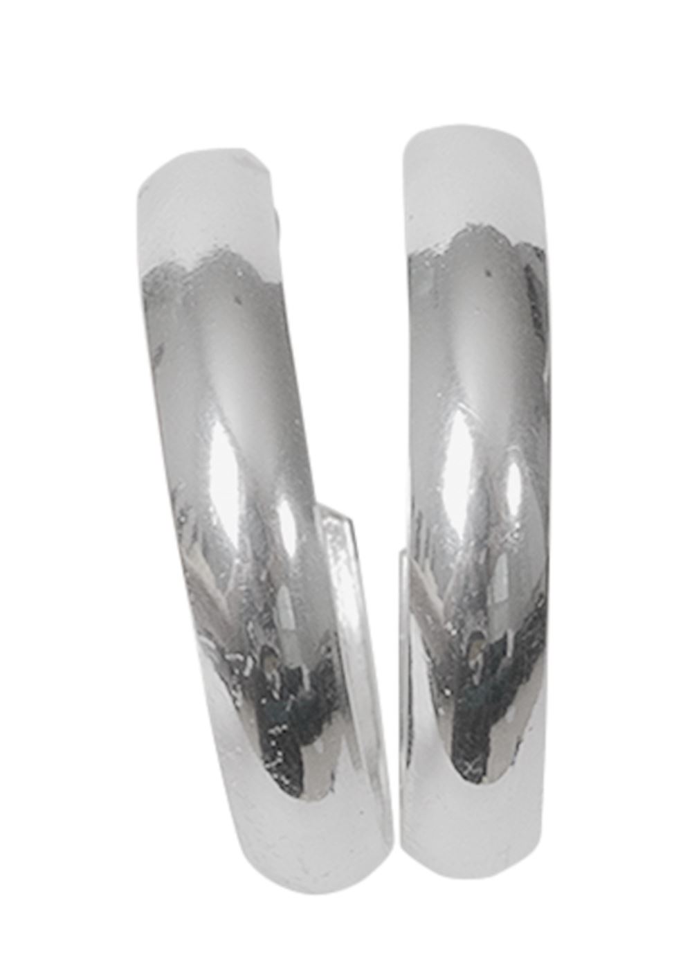 Venus Silver Hoop Earrings Set in Silver