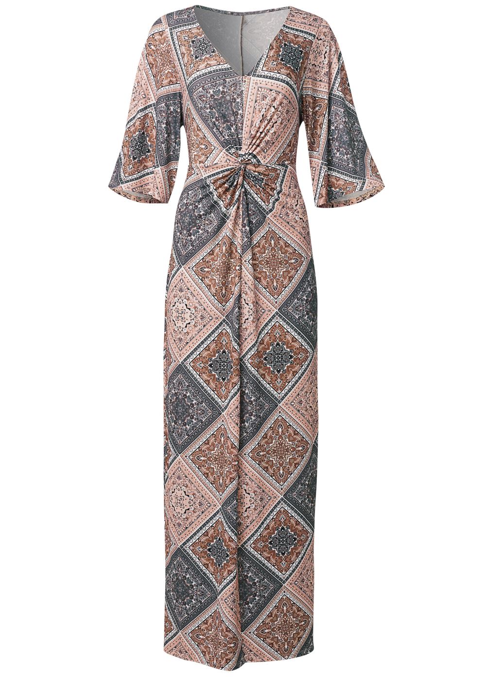 Venus Paisley Dreams Maxi Dress - Rust Multi