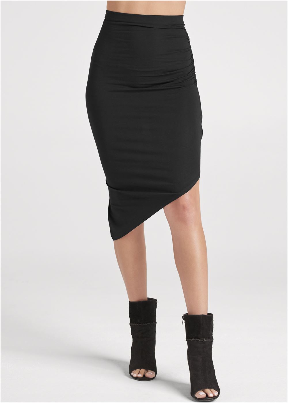Venus Black EASY MIDI SKIRT