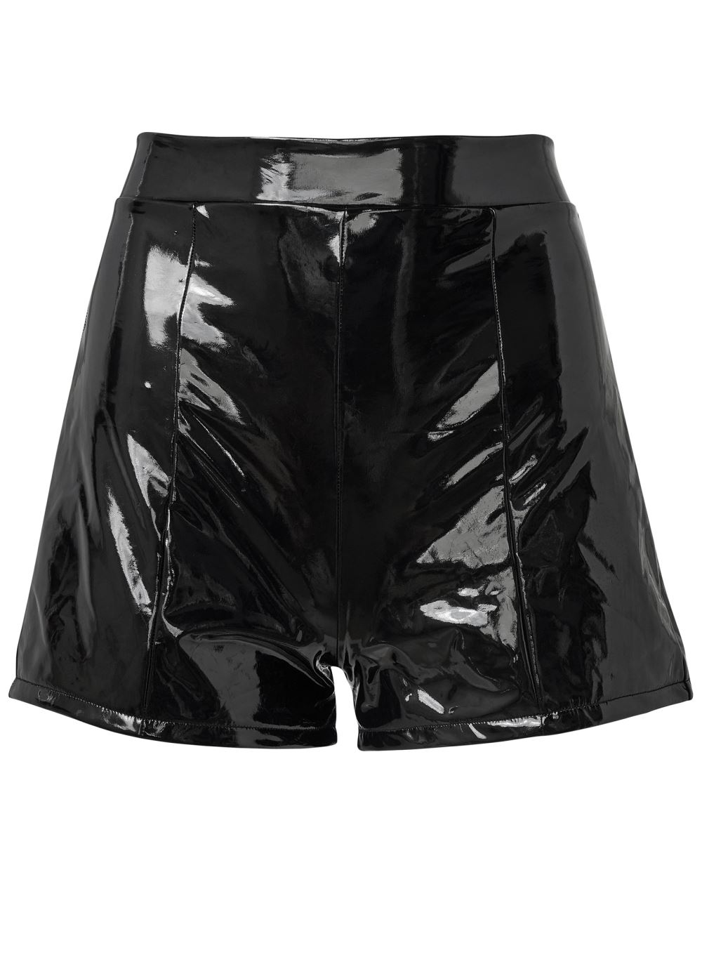 Venus Black LATEX SEXY SHORTS