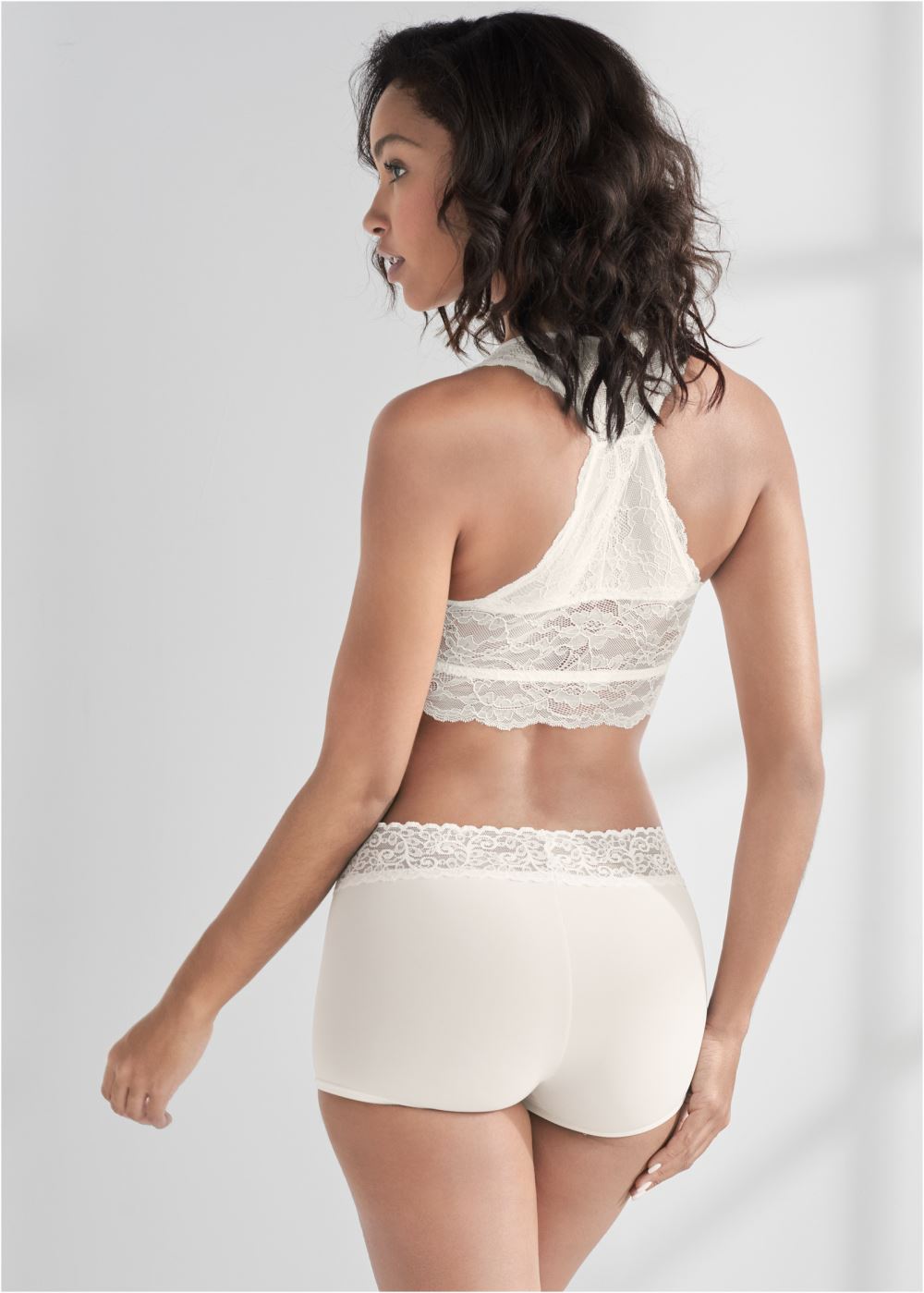 Venus Cherished Classics Pearl By Venus® Lace Trim Boyshort 3 Pack