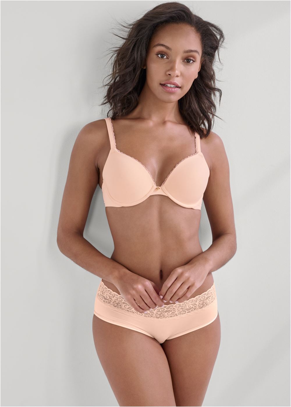 Venus Pearl By Venus® Perfect Coverage Bra, Any 2/$75 in Bare Bliss