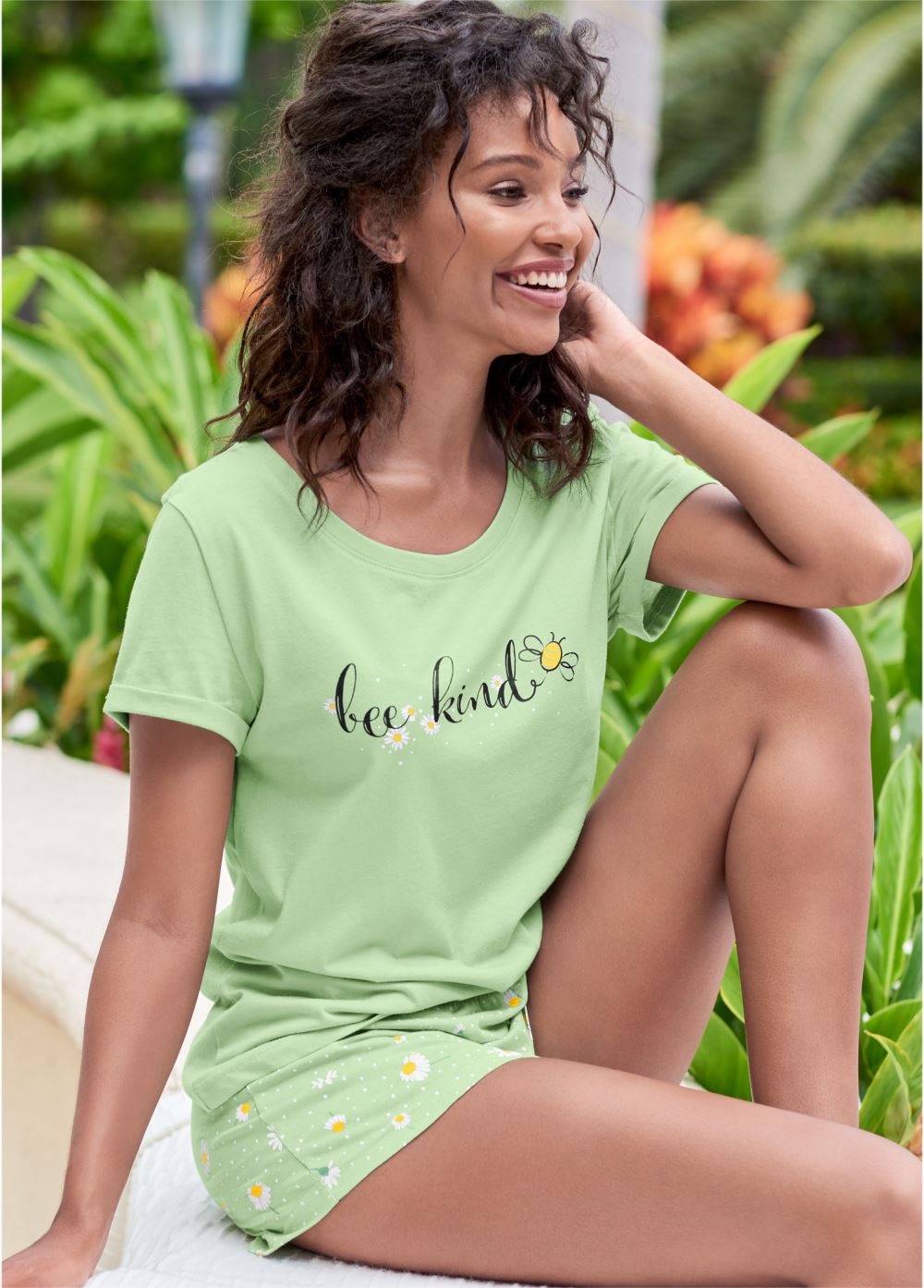 Venus Sage Showers SHORTS PAJAMA SET