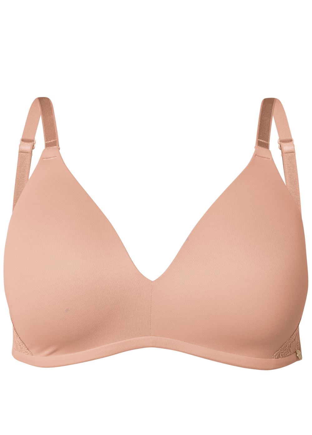Venus Pearl By Venus® Wireless Lace Trim Bra, Any 2/$75 in Dolce' Delight