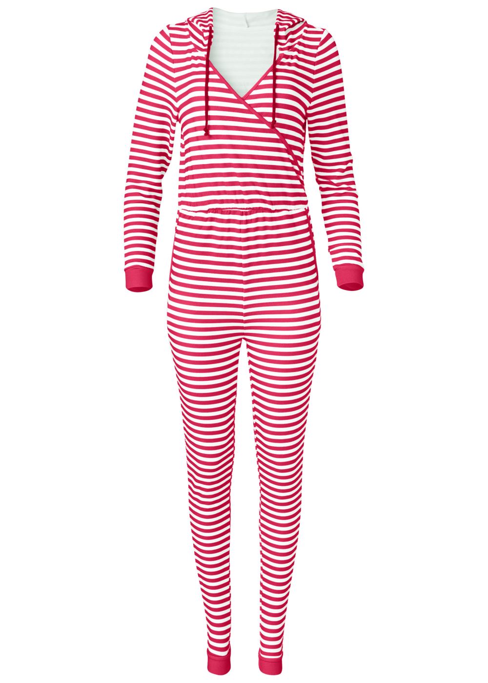 Venus Red & White STRIPED ONESIE