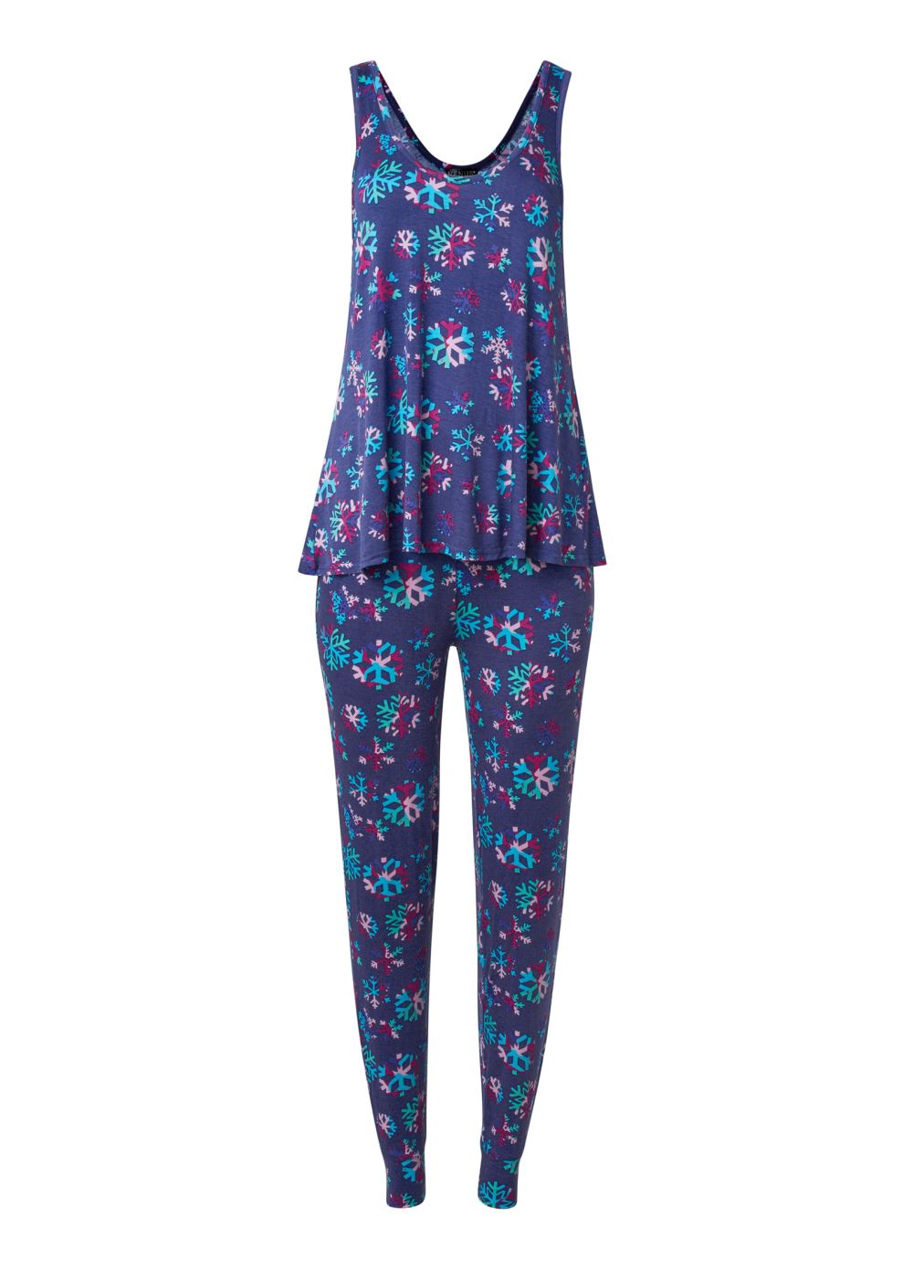 Venus Festive Flurries TANK AND JOGGER PJ SET