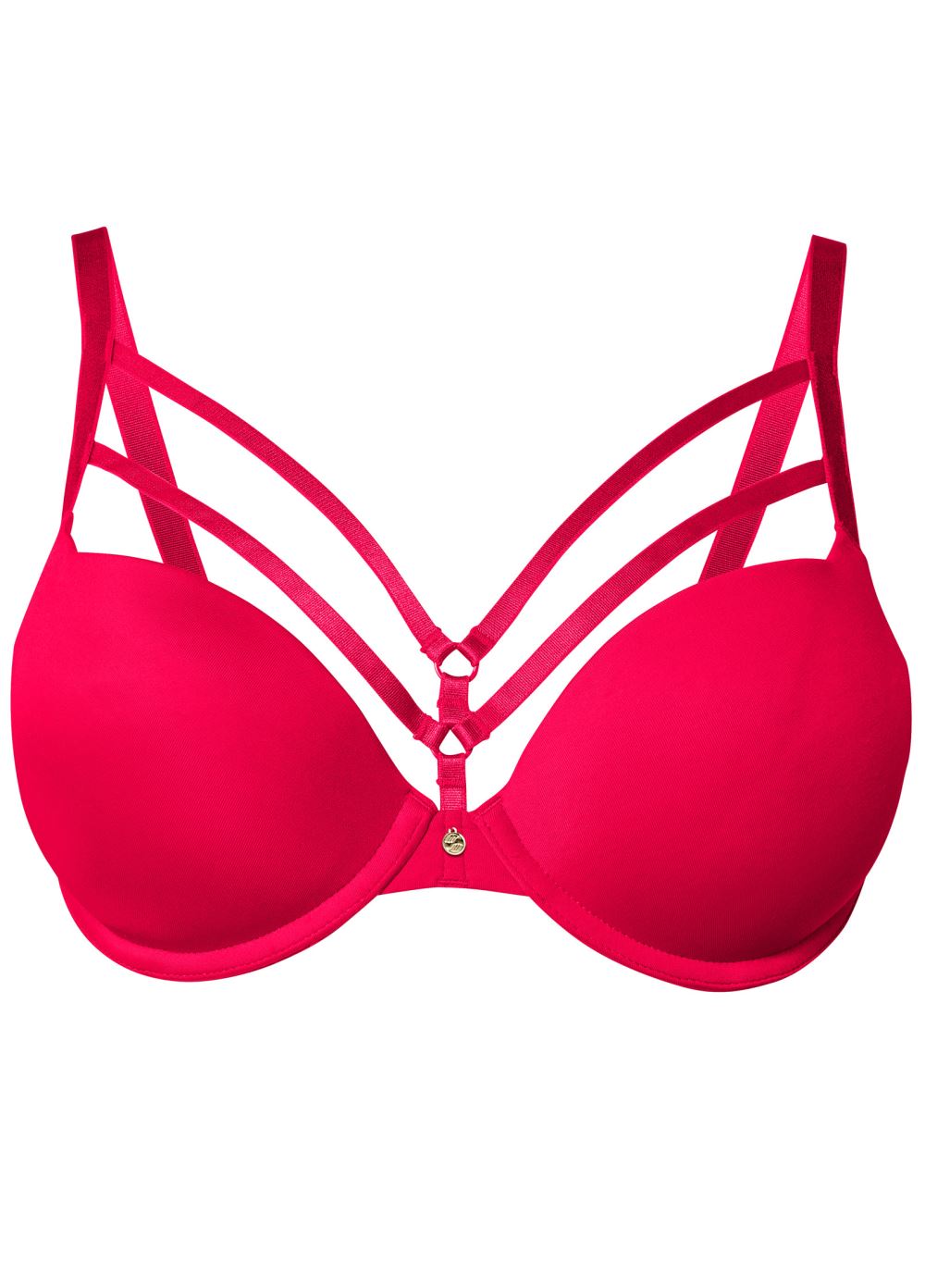 Venus Pearl By Venus® Strappy Plunge Bra, Any 2/$75 in Shangri-Oh-La-La