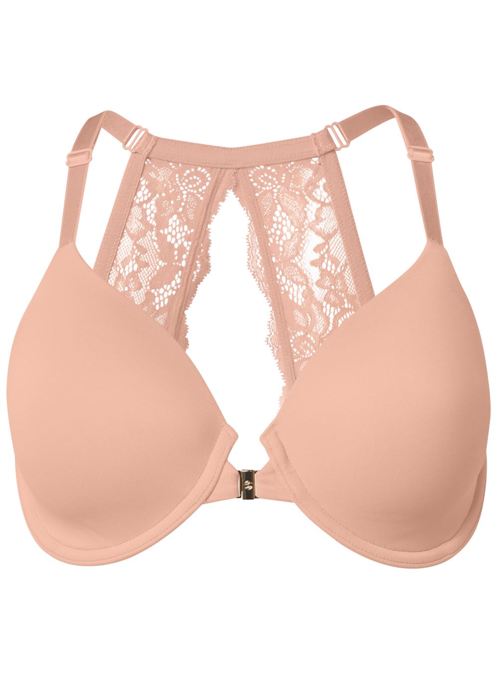 Venus Pearl By Venus® Front Close Lace Back Bra, Any 2/$75 in Dolce' Delight