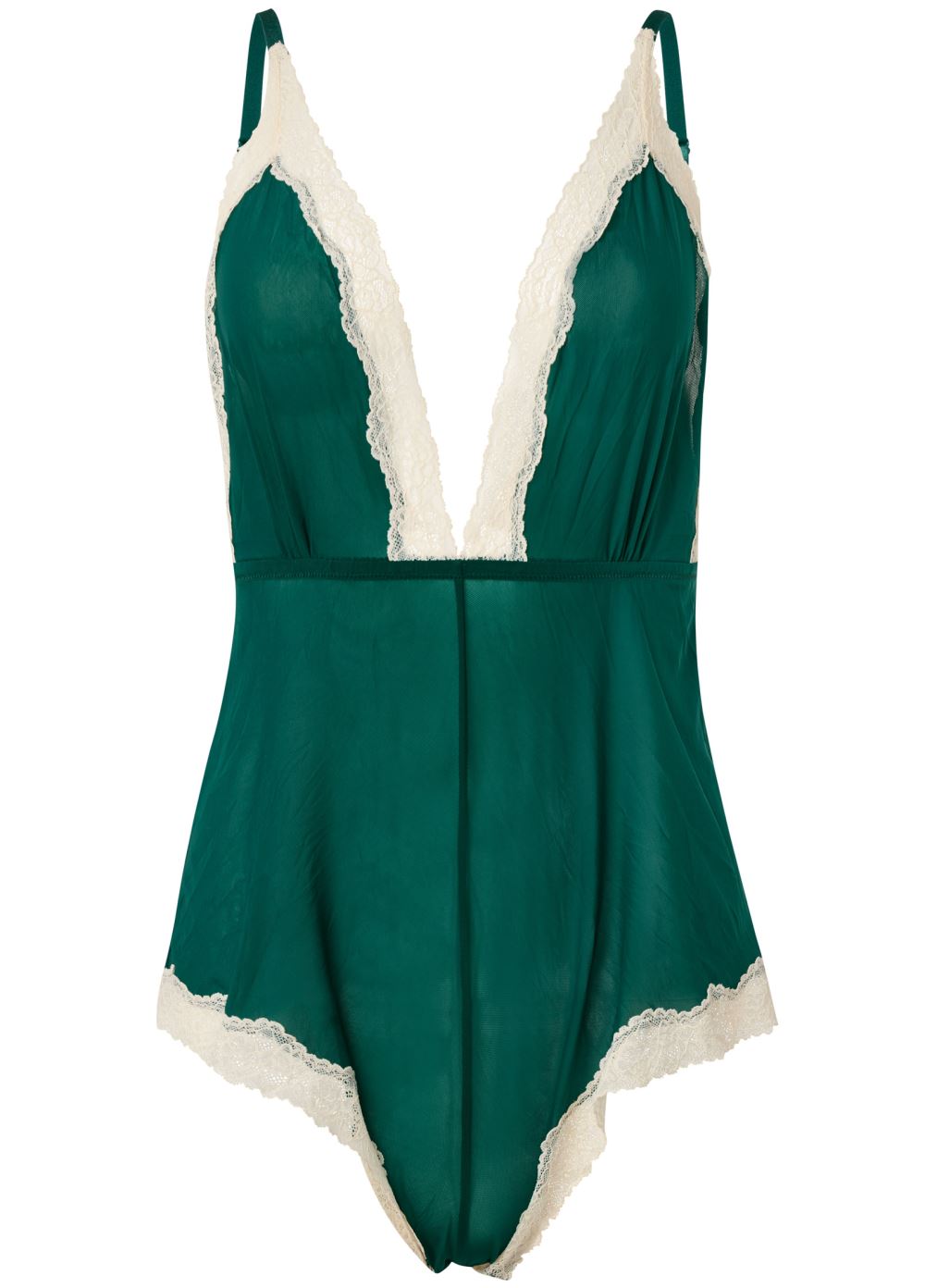 Venus Green Multi STRETCH MESH CHEEKY TEDDY