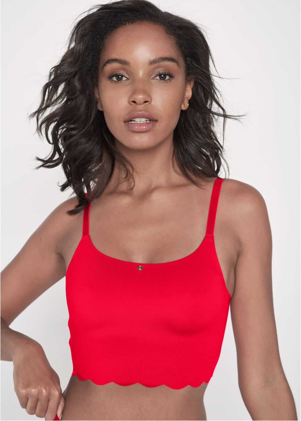 Venus Shangri-Oh-La-La Pearl By Venus® Scalloped Bralette, Any 2/$49