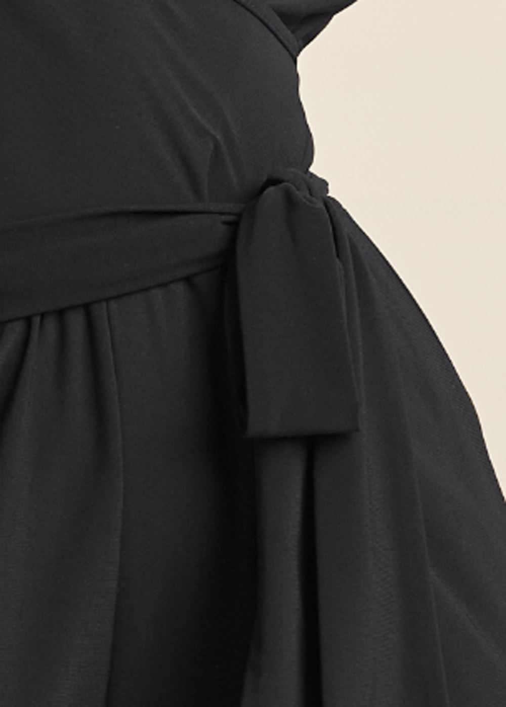 Venus Plus Size Embroidered Sleeve Jumpsuit in Black Multi