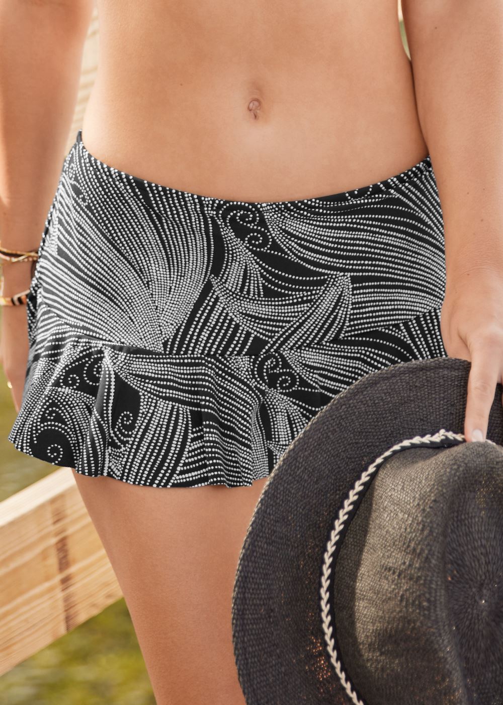 Venus Ruffle Swim Skirt Bikini