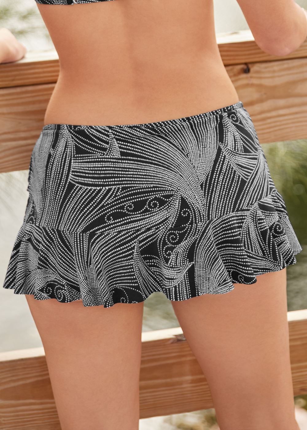 Venus Ruffle Swim Skirt Bikini