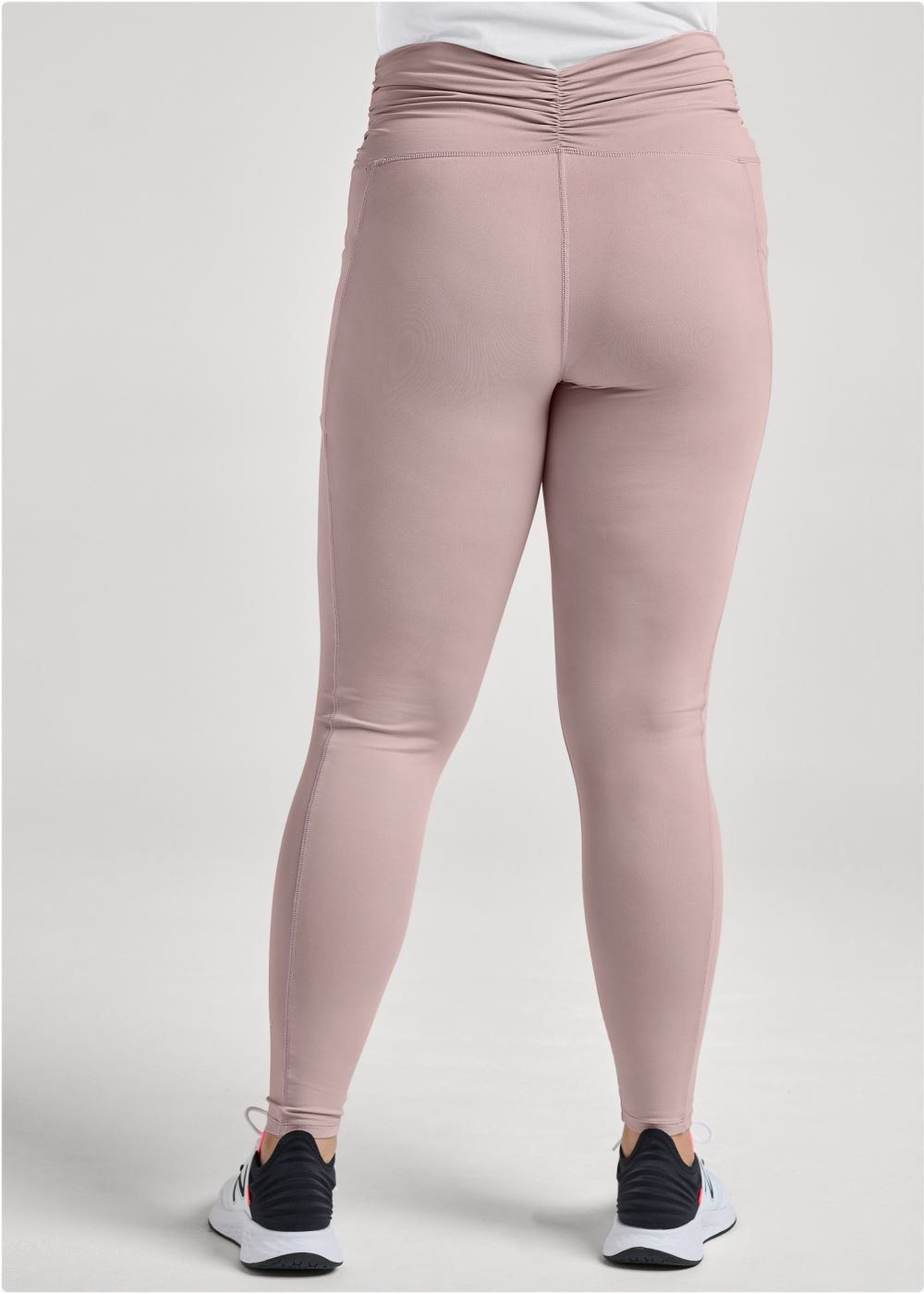 Venus Tan RUCHED WAIST LEGGINGS