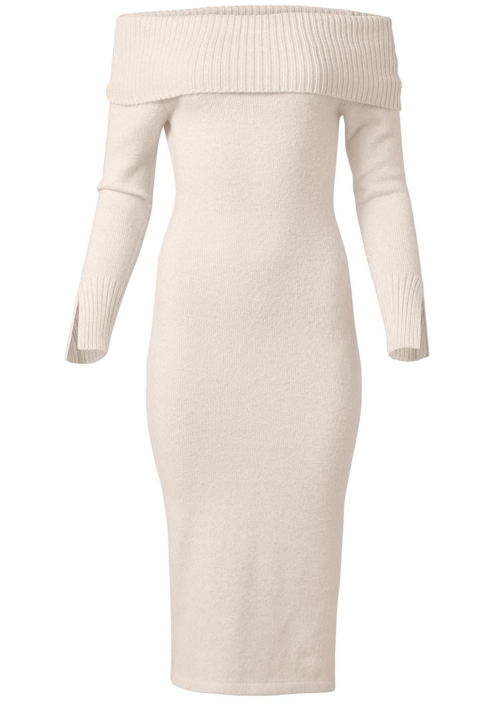 Venus Plus Size Off The Shoulder Sweater Dress