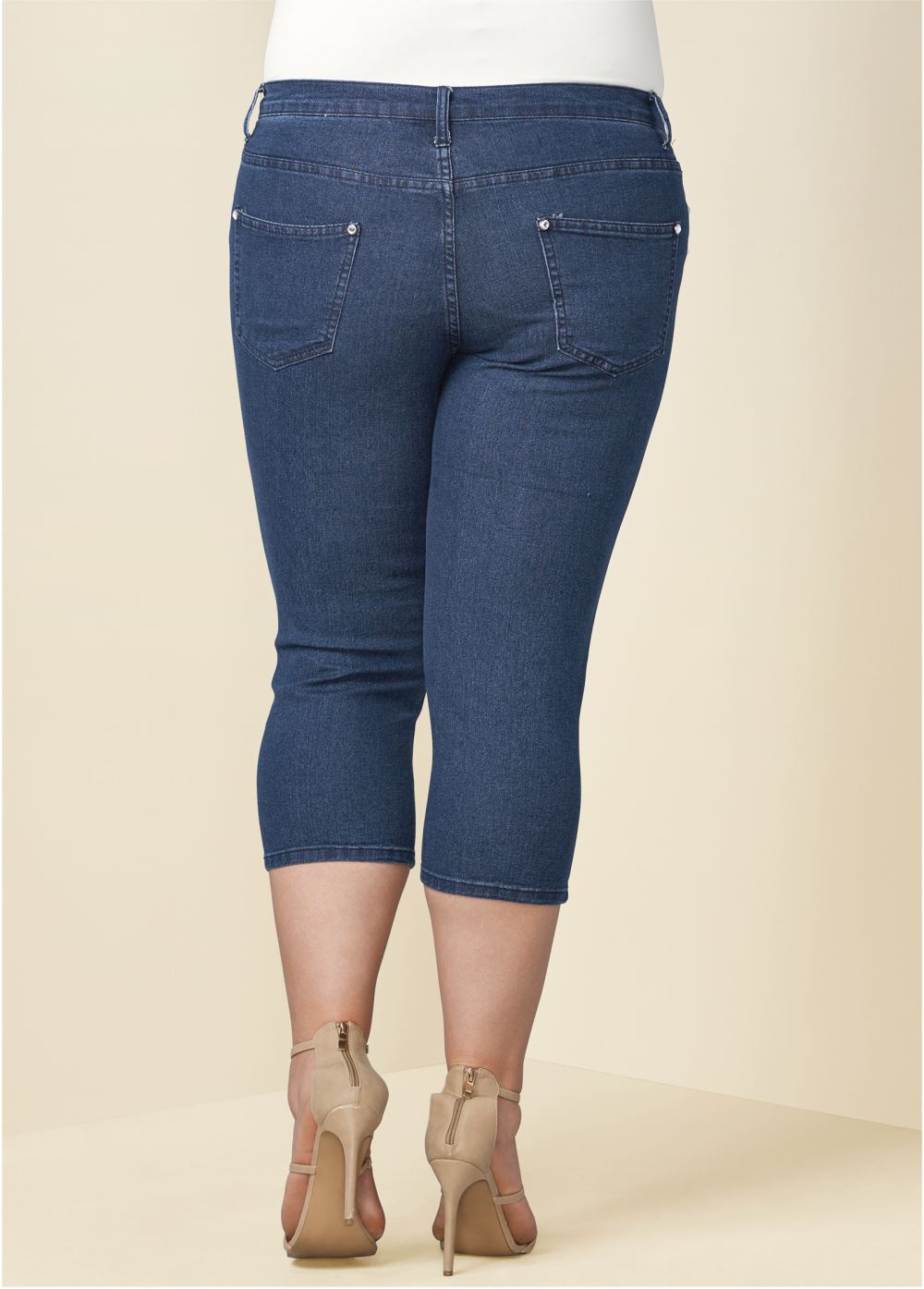 Venus Dark Wash CAPRI JEANS